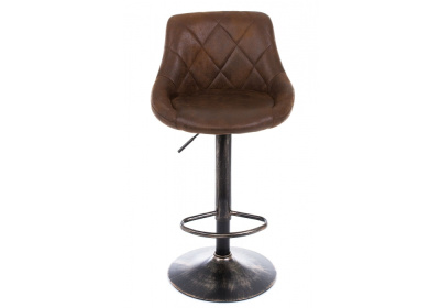 Барный стул Curt vintage brown фото Барный стул Curt vintage brown. Фото №3