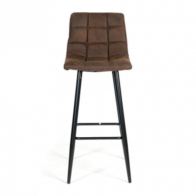 Стул SPICE (mod.8078) металл,ткань наппа, 51 x 42 x 104 см, темно-коричневый/черный, PK-03 (поставляется только по 2 шт) фото Стул SPICE (mod.8078) металл,ткань наппа, 51 x 42 x 104 см, темно-коричневый/черный, PK-03 (поставляется только по 2 шт). Фото