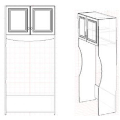 Модуль для встраивания стола(прямого или углового) АЙС. Фото №2