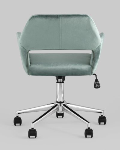 Кресло офисное Ross велюр морской фото Кресло офисное Ross велюр морской. Фото №6