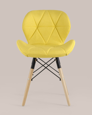 Стул Бон рогожка желтый. Фото №5