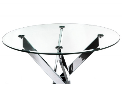 Стол стеклянный Komo 1 90 фото Стол стеклянный Komo 1 90. Фото №5