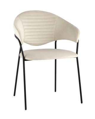 Стул Алексис велюр бежевый. Фото №2