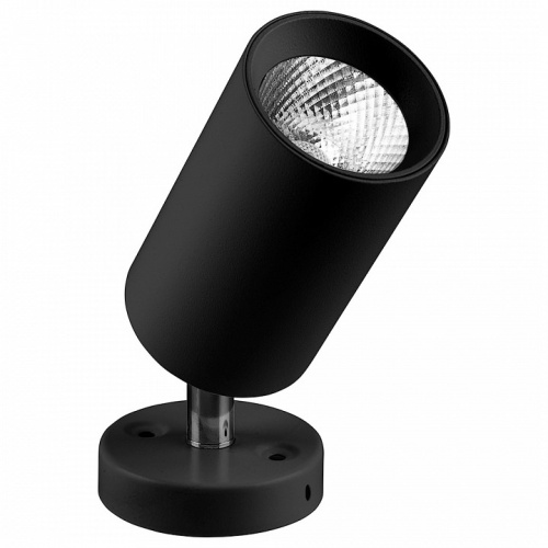 AL519, 10W, 800Lm, 4000K, черный, наклонный фото AL519, 10W, 800Lm, 4000K, черный, наклонный. Фото №1