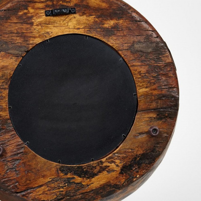 Зеркало Secret De Maison PLATE ( mod. FS-2154) дерево манго, Dia 53, Г 12 cm, коричневый (поставляется по 2 шт). Фото №2