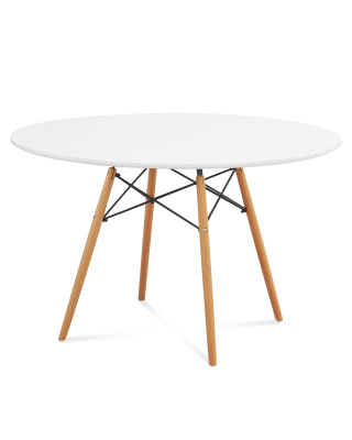 Стол DSW 120, белый. Фото №3