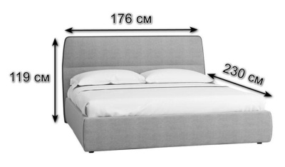 Кровать с ортопедическим основанием и ящиком 1.6 Сканди_СапфирАрт фото Кровать с ортопедическим основанием и ящиком 1.6 Сканди_СапфирАрт. Фото №3