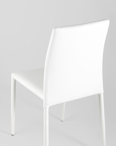 Стул ABNER экокожа белый. Фото №7