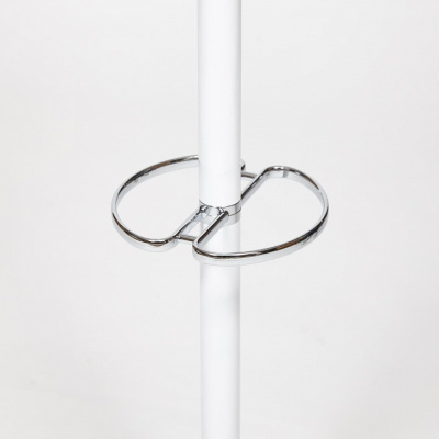 Вешалка XY-019 белый глянец (glossy white) фото Вешалка XY-019 белый глянец (glossy white). Фото №2