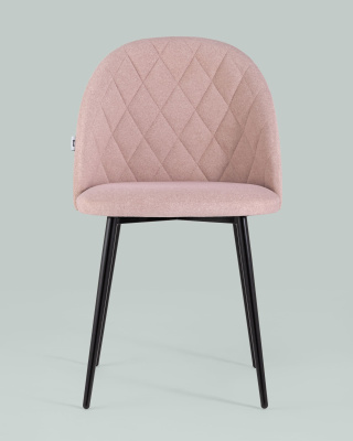 Стул Марсель микровелюр розовый. Фото