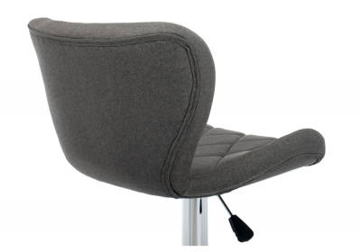 Барный стул Porch dark grey fabric фото Барный стул Porch dark grey fabric. Фото №5