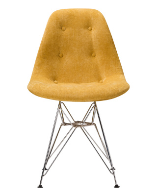 Стул Eames Жёлт/CR фото Стул Eames Жёлт/CR. Фото №4