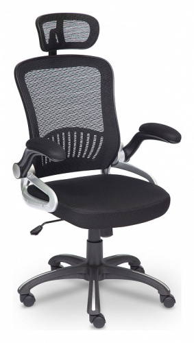 Кресло MESH-2 ткань, черный фото Кресло MESH-2 ткань, черный. Фото №1