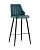 Стул барный Коналл экокожа темно-синий