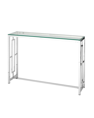 Консоль БРУКЛИН 115*30 серебро фото Консоль БРУКЛИН 115*30 серебро. Фото №2