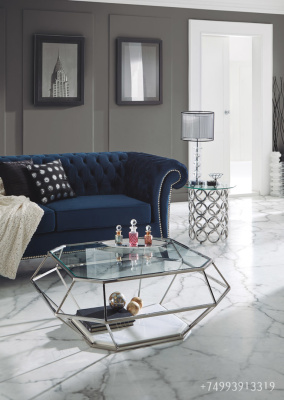 Журнальный стол DUPEN CT-233 Прозрачный фото Журнальный стол DUPEN CT-233 Прозрачный. Фото №5