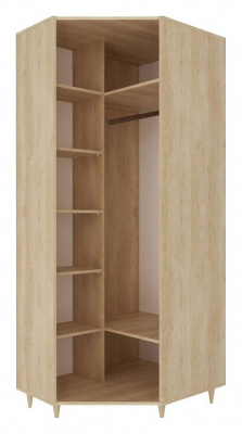 Киото СТЛ.339.08 Шкаф угловой Дуб небраска/Бетон тёмный фото Киото СТЛ.339.08 Шкаф угловой Дуб небраска/Бетон тёмный. Фото №2