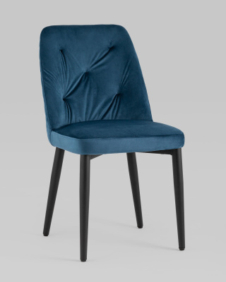 Стул Эмма велюр сине-зеленый фото Стул Эмма велюр сине-зеленый. Фото №3