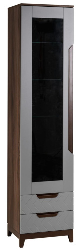 Шкаф витрина Сканди Грей. Фото №1