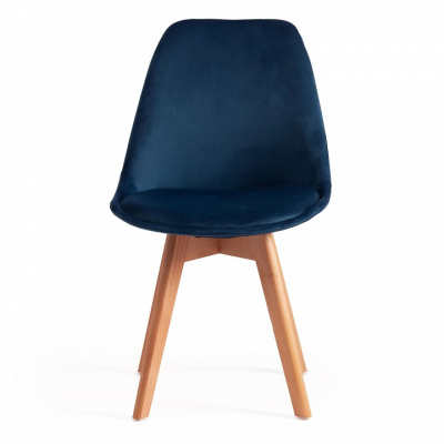 Стул Secret De Maison TULIP SOFT (mod. 74) вельвет/дерево , 54 х 47 х 83 см , синий (HLR 63)/натуральный (поставляется по 4 шт) фото Стул Secret De Maison TULIP SOFT (mod. 74) вельвет/дерево , 54 х 47 х 83 см , синий (HLR 63)/натуральный (поставляется по 4 шт). Фото №2