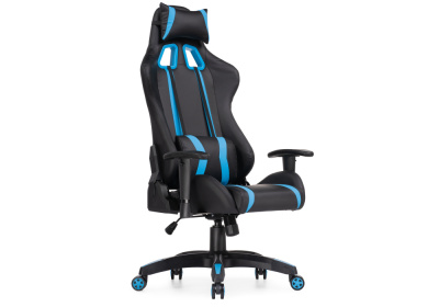 Компьютерное кресло Blok light blue / black фото Компьютерное кресло Blok light blue / black. Фото №2