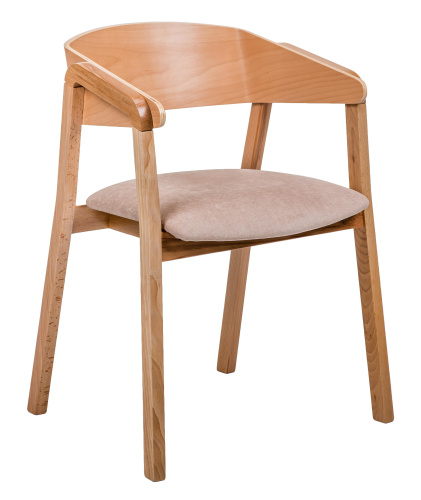 Стул Dalia bianco беж. Фото №2