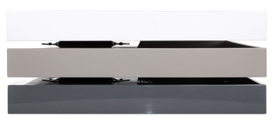 Стол журнальный СT1001 Белый/Серый. Фото №4