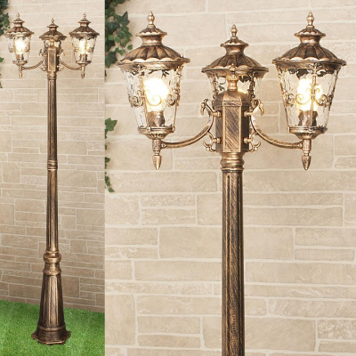 Фонарный столб Elektrostandard Diadema F/3 a030678. Фото