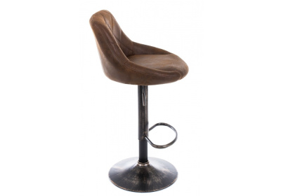 Барный стул Curt vintage brown фото Барный стул Curt vintage brown. Фото №2