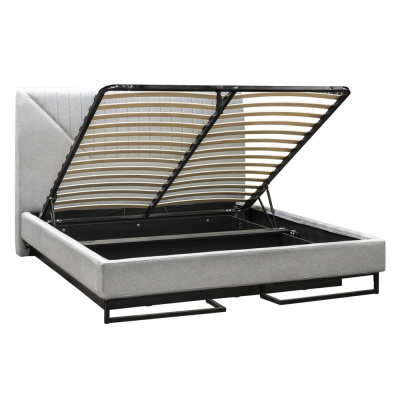 Кровать с ортопедическим основанием и ящиком 1.4 Loft Alberta Стоун фото Кровать с ортопедическим основанием и ящиком 1.4 Loft Alberta Стоун. Фото №5