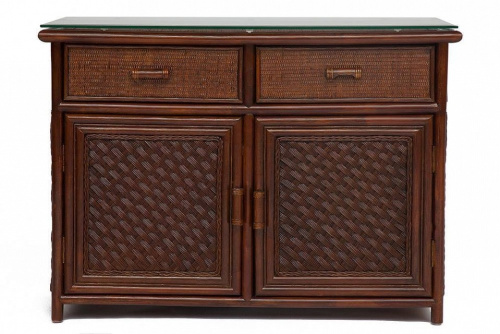 Комод Andrea (2 ящика)  Pecan Washed (античн. орех). Фото №2