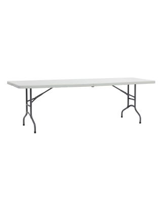 Стол складной чемодан пластиковый Кейт 240 фото Стол складной чемодан пластиковый Кейт 240. Фото №2