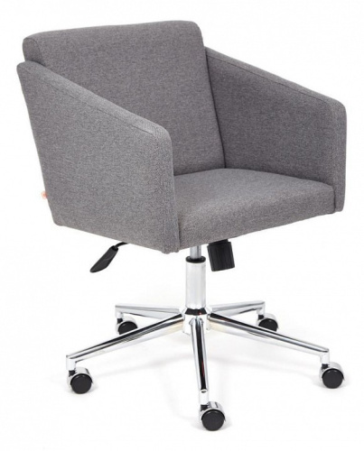 Кресло MILAN хром ткань ORLEANS, серый, C-7 фото Кресло MILAN хром ткань ORLEANS, серый, C-7. Фото №1