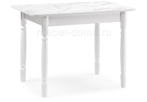 Стол Зедонг сабия / белые точёнки. Фото №1