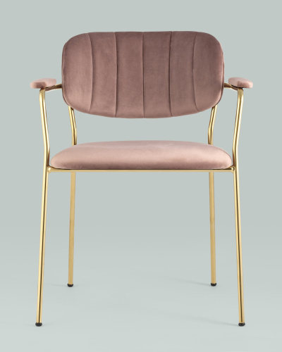 Стул Кэрол пыльно-розовый. Фото №5