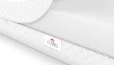 Матрас детский Polini Kids Basic Nature 2000x900, белый. Фото