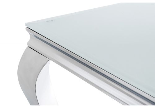 Стол стеклянный Sondal 160 белый. Фото №6