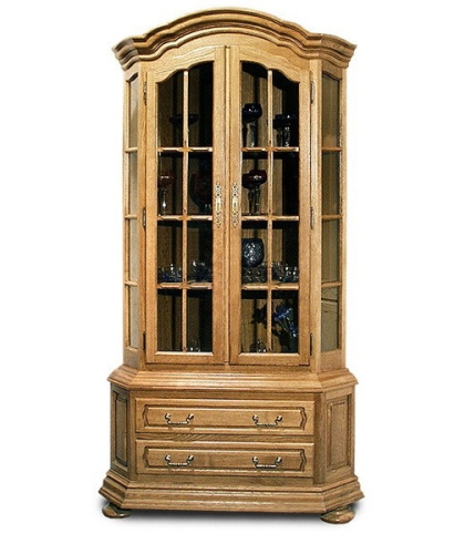 Шкаф для посуды Ноктюрн ГМ 5263 С (зеркало). Фото №1