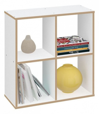 Стеллаж Polini Home Smart, белый. Фото