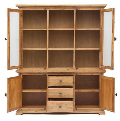 Буфет Secret De Maison AVIGNON( mod. PRO-D01-178 ) дерево акация, 220х178х45см, Натуральный (Brushed Ash color). Фото