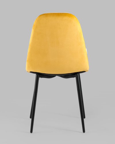 Стул Норман велюр оранжевый. Фото №6