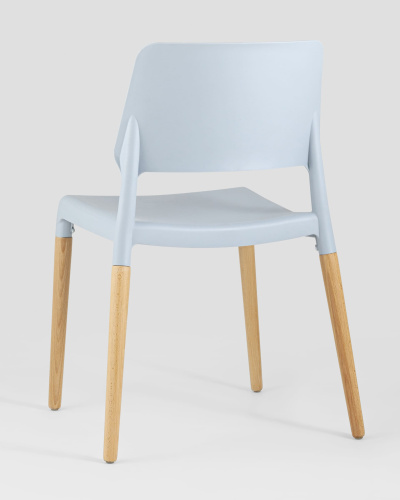 Стул BISTRO серо-голубой фото Стул BISTRO серо-голубой. Фото №7