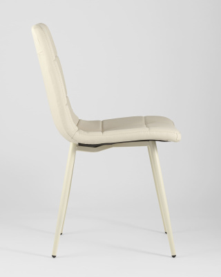 Стул Вольт экокожа кремовый фото Стул Вольт экокожа кремовый. Фото №4