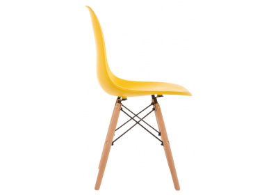 Стул деревянный Eames PC-015 желтый. Фото №4