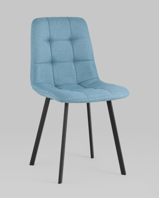 Стул Chilly рогожка голубой. Фото