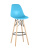 Стул DSW барный бирюзовый. Фото №1