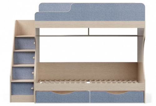 Кровать двухъярусная Р443 Капризун 6, голубой. Фото №4
