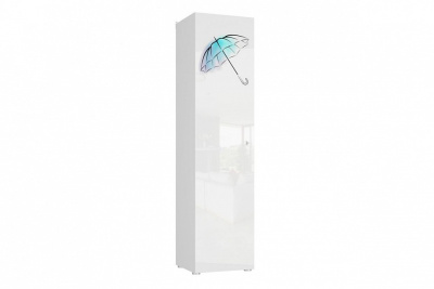 Шкаф для белья Модерн STL.322.01 W,белый. Фото