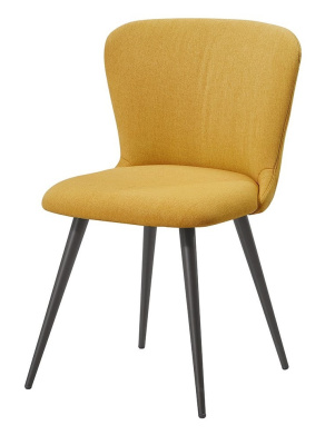 Стул 9-163A желтый/черный фото Стул 9-163A желтый/черный. Фото №2