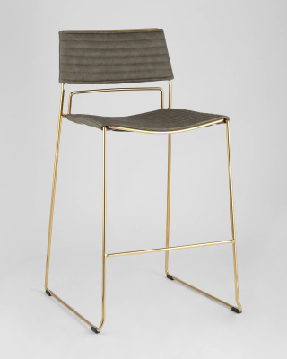 Стул Дэйзи полубарный зеленый. Фото